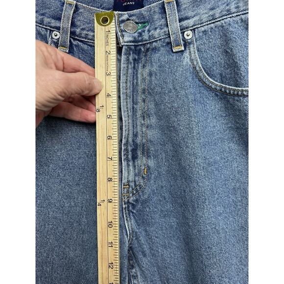 VTG Tommy Hilfiger Tommy Jeans Men's Size 31x34 Blue Big Flag Y2K - Picture 7 of 12